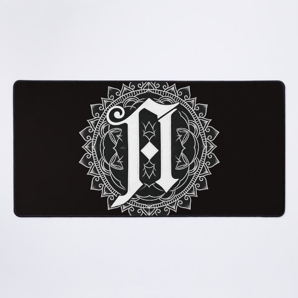 Item preview, Gothic Letter M Mandala Sketch  designed and sold by Hector-Studio.