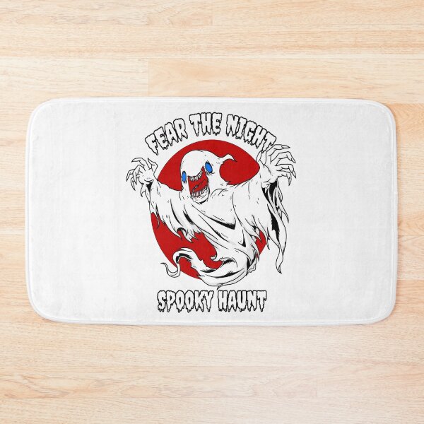 Item preview, Fear The Night Spooky Haunt Ghost Red Moon designed and sold by Custom Crest.