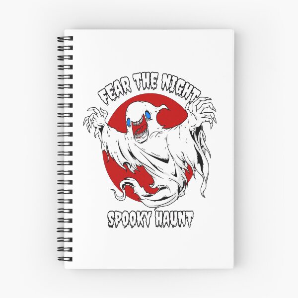 Item preview, Fear The Night Spooky Haunt Ghost Red Moon designed and sold by Custom Crest.