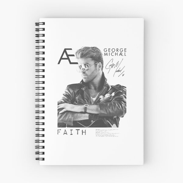 Item preview, George Michael Faith Portrait Retro Pop Music Tribute designed and sold by Glow-Paw-Studio.