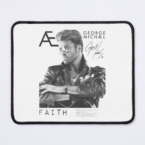 Item preview, George Michael Faith Portrait Retro Pop Music Tribute designed and sold by Glow-Paw-Studio.