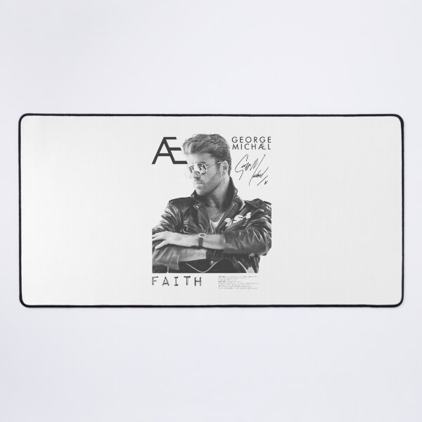 Item preview, George Michael Faith Portrait Retro Pop Music Tribute designed and sold by Glow-Paw-Studio.