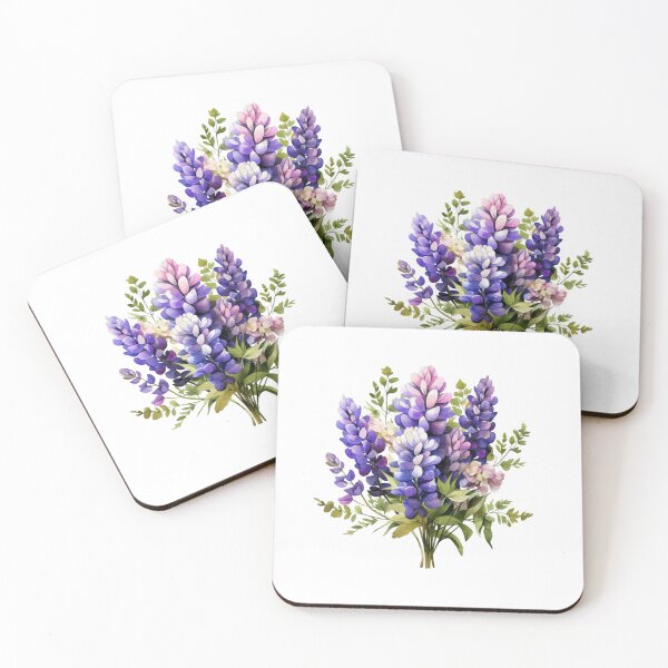 Item preview, Lupine Flower | Elegant Botanical Floral Art designed and sold by Mandayartstudio.