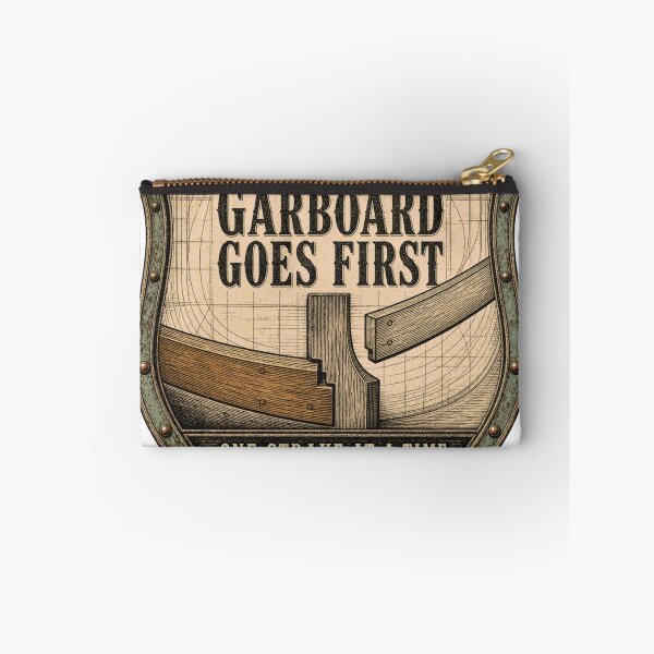Item preview, The Garboard Goes First badge keel planking designed and sold by BoosterShop.