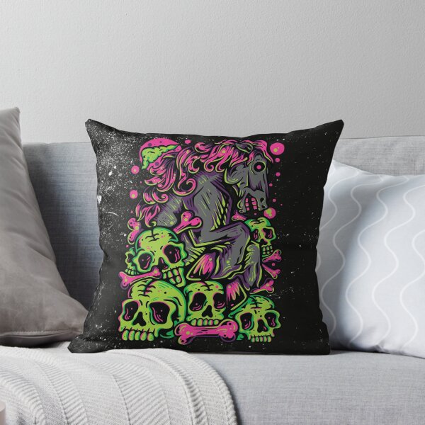 Item preview, Vintage Grunge Zombie Horse and Skulls designed and sold by Side By Side Studio.