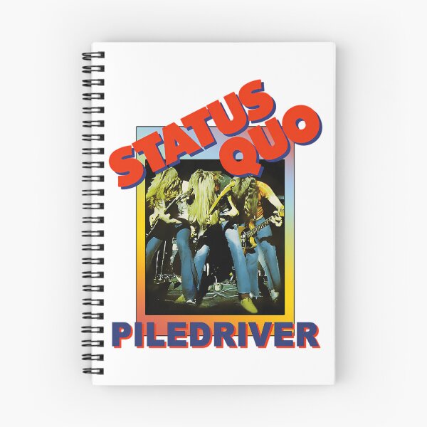 Item preview, Status Quo Piledriver Album Cover Retro Rock designed and sold by Aistementinp.