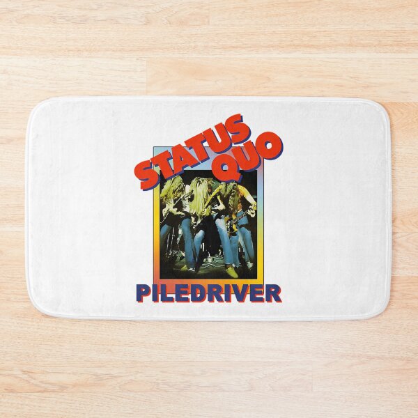 Item preview, Status Quo Piledriver Album Cover Retro Rock designed and sold by Aistementinp.