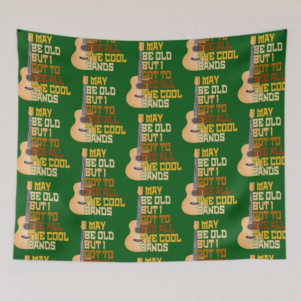 Item preview, I May Be Old But I Got To See All The Cool Bands Oversized  designed and sold by EveFarb.