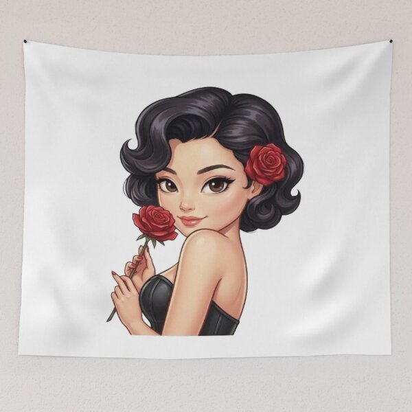 Item preview, "Retro Glamour: Charm and Audacity of Pin-Ups” designed and sold by CHRIST5000.
