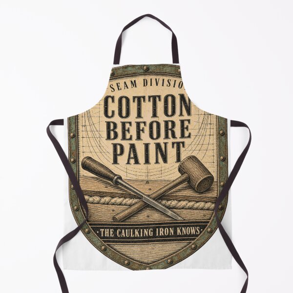 Item preview, Cotton Before Paint badge caulking iron and mallet designed and sold by BoosterShop.