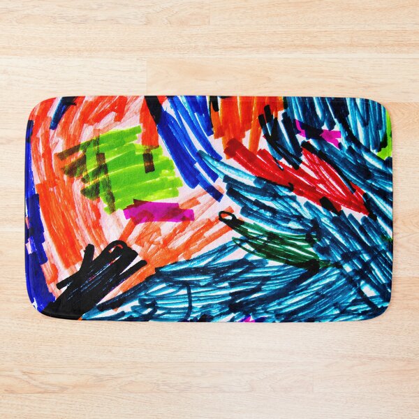 Item preview, Vibrant Abstract Expressionist Color Explosion designed and sold by Extravanganzza.