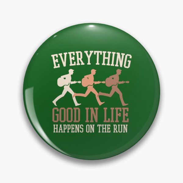 Item preview, EVERYTHING GOOD IN LIFE HAPPENS ON THE RUN Oversized  designed and sold by EveFarb.