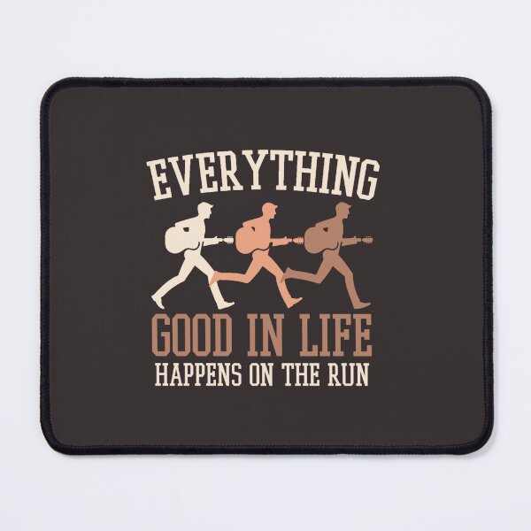Item preview, EVERYTHING GOOD IN LIFE HAPPENS ON THE RUN Oversized designed and sold by EveFarb.