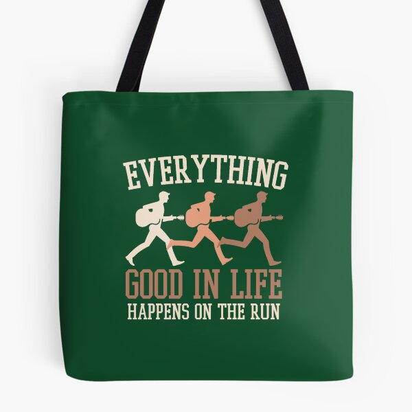 Item preview, EVERYTHING GOOD IN LIFE HAPPENS ON THE RUN Oversized  designed and sold by EveFarb.