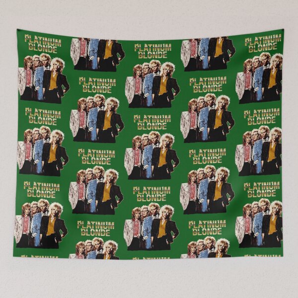 Item preview, PLATINUM BLONDE 1985 TOUR SHIRT designed and sold by EveFarb.