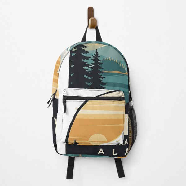 Item preview, Sitka Alaska Mount Edgecumbe Vintage WPA Travel Badge designed and sold by DetourDgn.