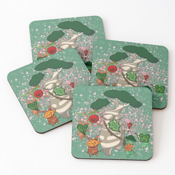 Item preview, Magical Forest Spirits With Leaf Masks designed and sold by Wild-Misfits.