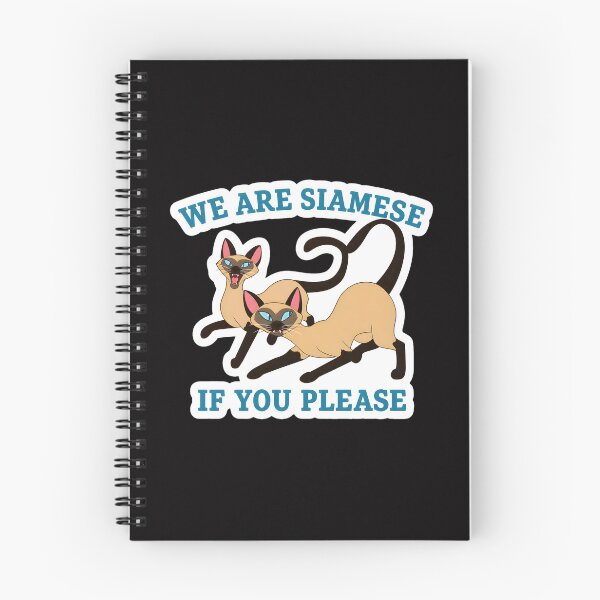 Item preview, We Are Siamese If You Please Cat  designed and sold by hamid-lew-haven.