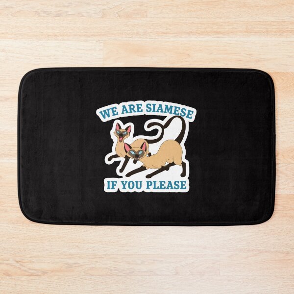 Item preview, We Are Siamese If You Please Cat  designed and sold by hamid-lew-haven.