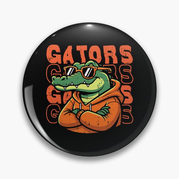 Item preview, Gators Sunglasses Orange Hoodie Alligator Fan designed and sold by nryum.