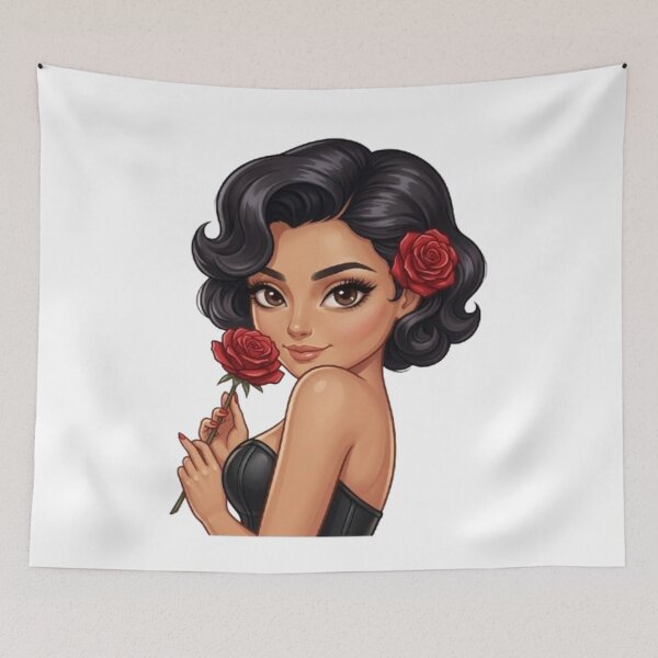 Item preview, "Retro Glamour: Charm and Audacity of Pin-Ups” designed and sold by CHRIST5000.
