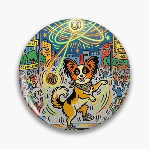 Item preview, Papillon Yo-Yo Champion designed and sold by PictoVibe.