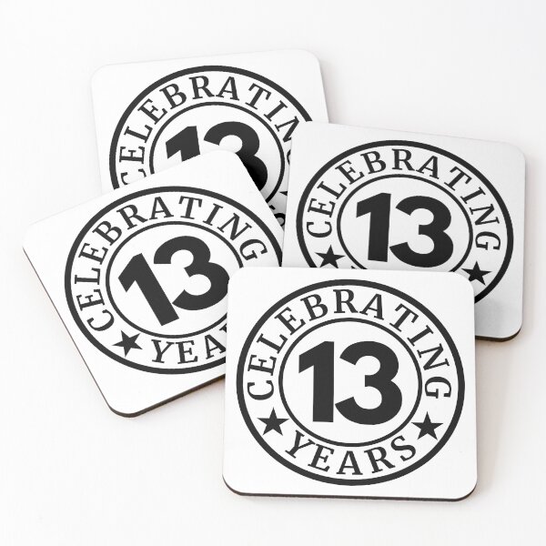 Item preview, 13th Birthday | Celebrating 13 Years Gift designed and sold by highflycrafts.