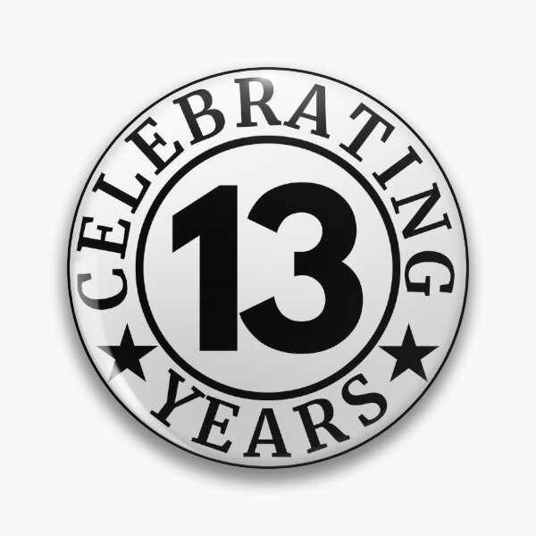 Item preview, 13th Birthday | Celebrating 13 Years Gift designed and sold by highflycrafts.