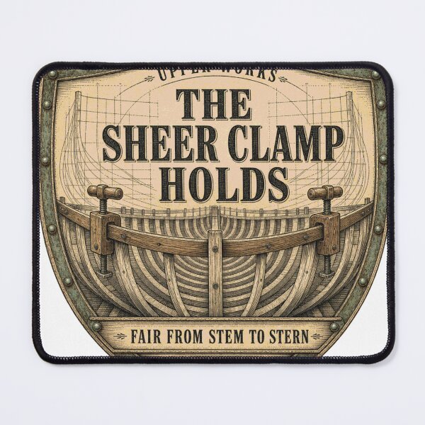 Item preview, The Sheer Clamp Holds Badge Inner Rubbing Strip Frame Construction designed and sold by BoosterShop.
