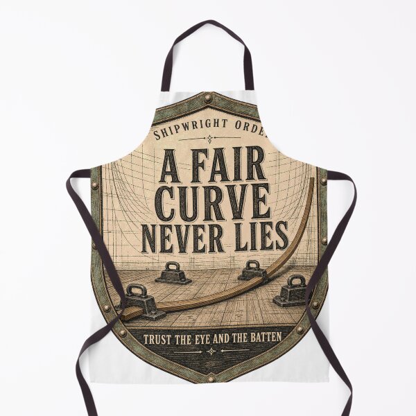 Item preview, A Fair Curve Never Lies badge, weights and weights designed and sold by BoosterShop.
