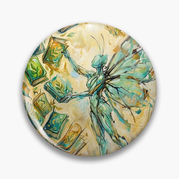 Item preview, Glasswing Butterfly Botanical Librarian designed and sold by PictoVibe.