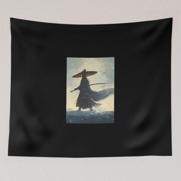 Item preview, Blue Eye Samurai - Vintage Stylized Poster designed and sold by backerlabe.