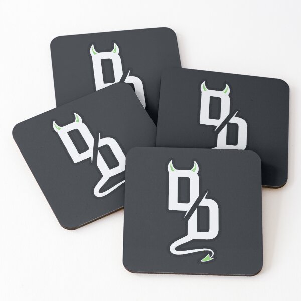 Item preview, DD Monogram Sticker designed and sold by DeviousDev.