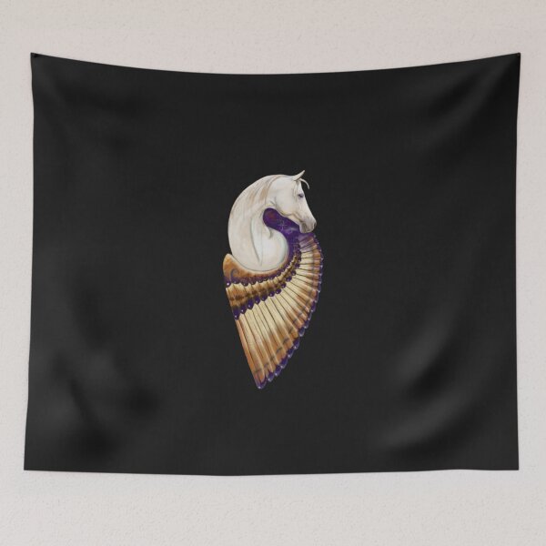 Item preview, Cosmic Winged Horse - Elegant Pegasus designed and sold by Bobtheharper.