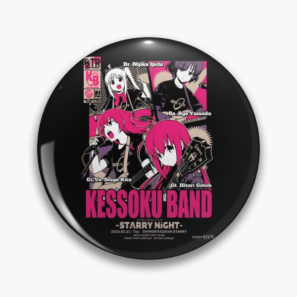 Item preview, Bocchi The Rock - Kessoku Band designed and sold by charisiwiec.