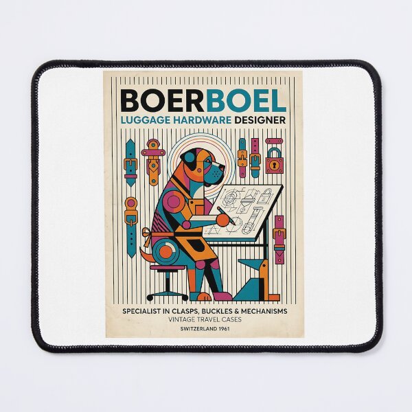 Item preview, Boerboel Luggage Hardware Designer designed and sold by PictoVibe.