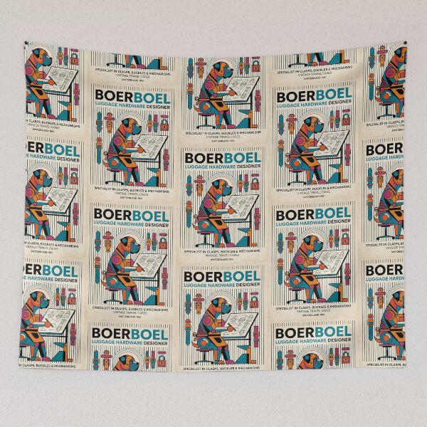 Item preview, Boerboel Luggage Hardware Designer designed and sold by PictoVibe.
