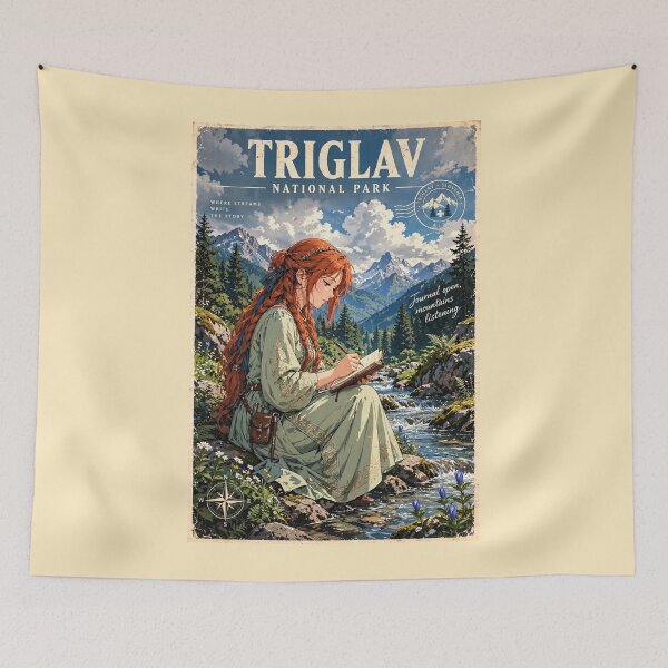 Item preview, Slovenia, Triglav National Park - A Moment in Triglav designed and sold by DibujandoPorfa.