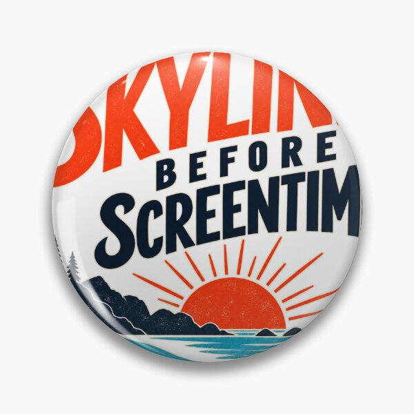 Item preview, Skyline Before Screentime Coastal Reset designed and sold by aihrgdesign.