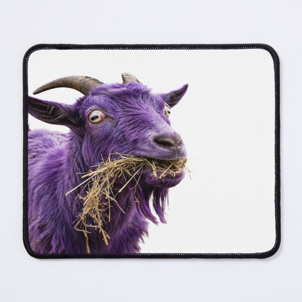 Item preview, Crazy Purple Funny Goat designed and sold by SpazticGoat.