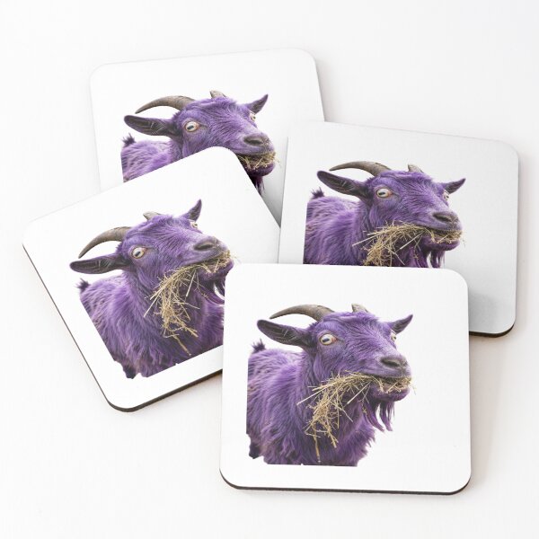 Item preview, Crazy Purple Funny Goat designed and sold by SpazticGoat.