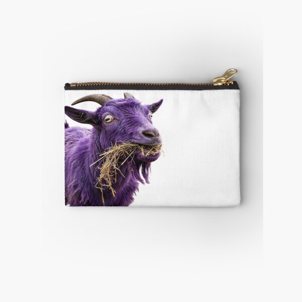 Item preview, Crazy Purple Funny Goat designed and sold by SpazticGoat.