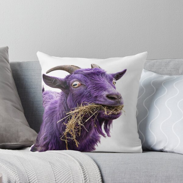 Item preview, Crazy Purple Funny Goat designed and sold by SpazticGoat.