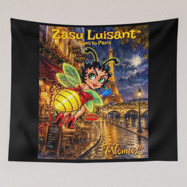 Item preview, Zasu Luisant Goes to Paris™ designed and sold by DrAtomicThunder.