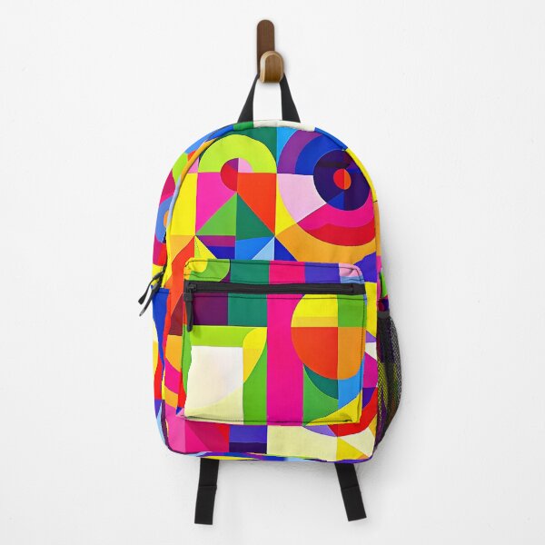 Item preview, Colorful And Vibrant Retro Geometric Abstract Art Design   designed and sold by DEC02.