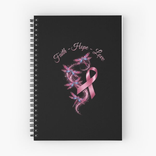 Item preview, Faith Hope Love Pink Ribbon Dragonflies Breast Cancer Awareness designed and sold by Ostericaimusa.
