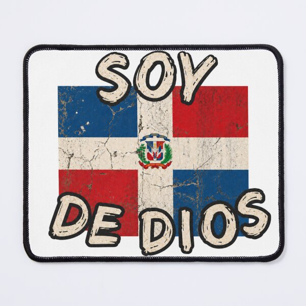 Item preview, Dominican flag soy de Dios designed and sold by RNGAPPAREL28.