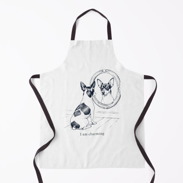 Item preview, Rat Terrier I Am Charming Mirror Meme Dog Lover designed and sold by dian-rody-crest.