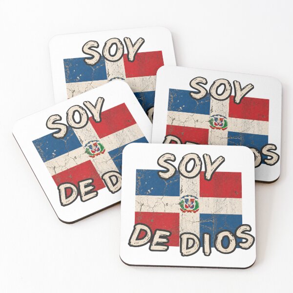 Item preview, Dominican flag soy de Dios designed and sold by RNGAPPAREL28.