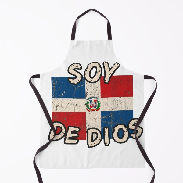 Item preview, Dominican flag soy de Dios designed and sold by RNGAPPAREL28.